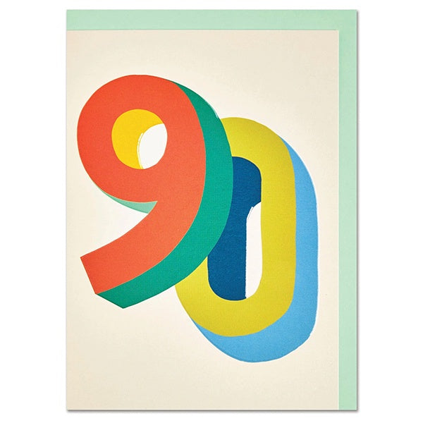 Age 90 Card