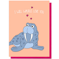 Walrus Love You Card