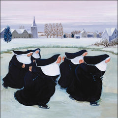 Winter At The Convent Charity Pack of 5 Christmas Cards
