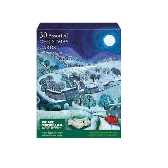 Macmillan Christmas Charity Box Assorted Cards