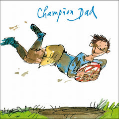 Champion Dad Father's Day Card