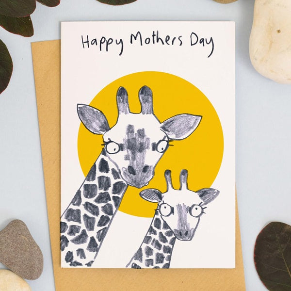 Happy Mother’s Day Giraffe Card