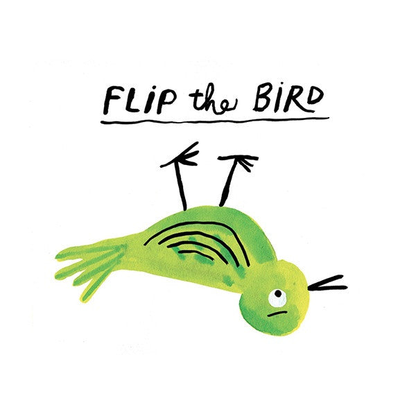 Flip the Bird Postcard