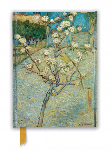 Vincent Van Gogh Pear Tree Foiled Journal