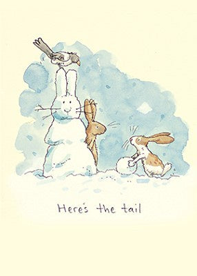 Here's The Tail Christmas Card