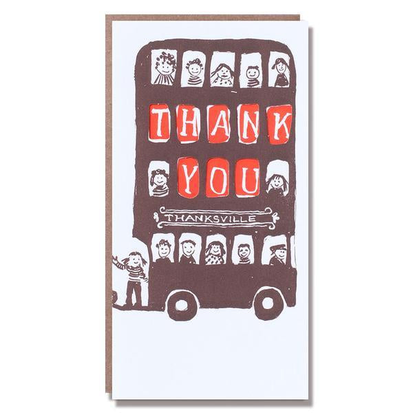 Thank You Bus Card