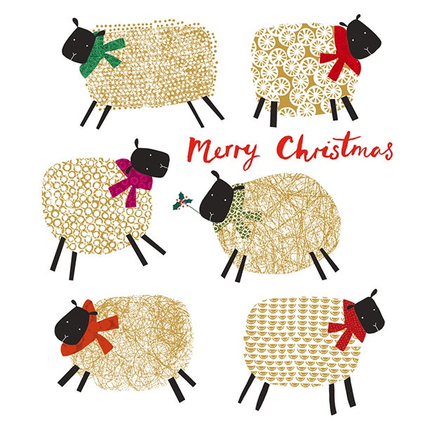 Christmas Flock Pack of 5 Cards