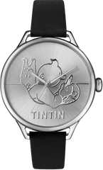 Tintin Watch - Classic Car - Stainless Steel and Black