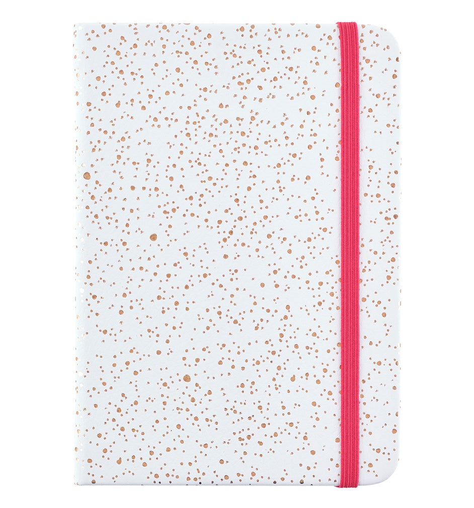 Busy B Busy Life Notebook A6 Grey Faux Leather