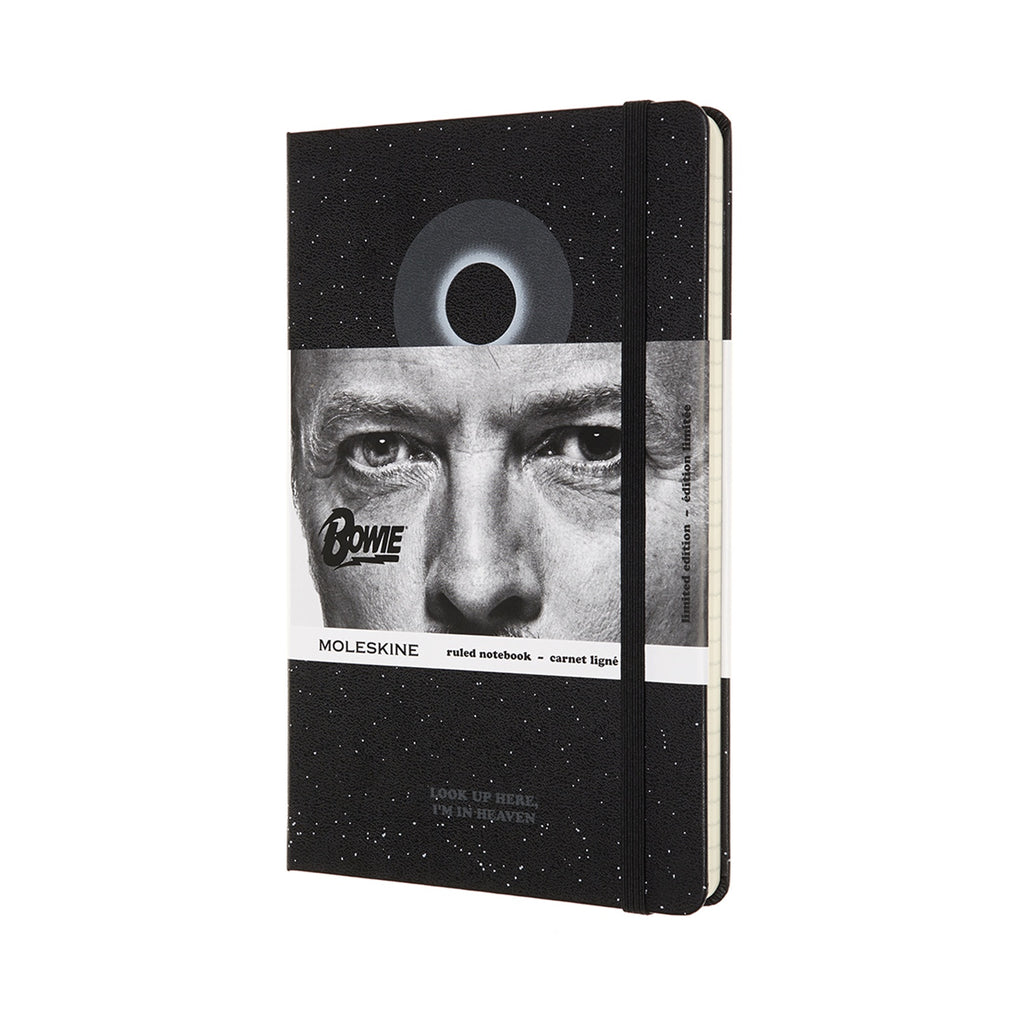 Moleskine Black Limited Edition David Bowie Large Ruled