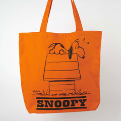 Allergic to Mornings Snoopy Tote Bag