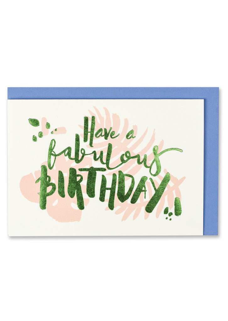 Have a Fabulous Birthday Card