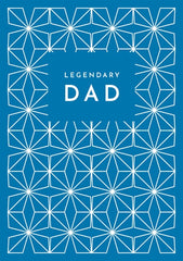 Legendary Dad Pattern Card
