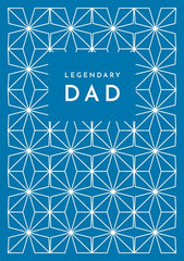 Legendary Dad Pattern Card