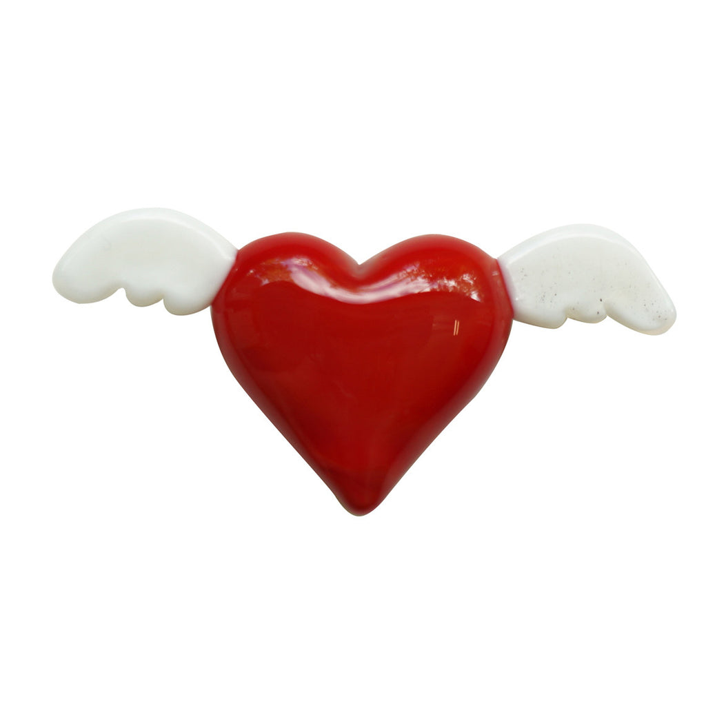 Winged Glass Heart