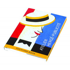 Atelier Herge-Publicite Postcard Book