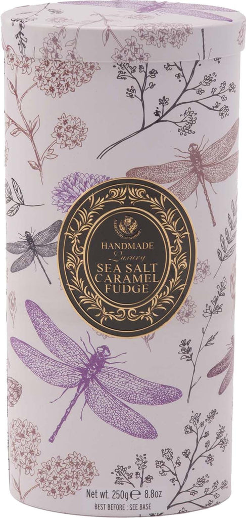 Dragonfly Sea Salt Caramel  Fudge Tin