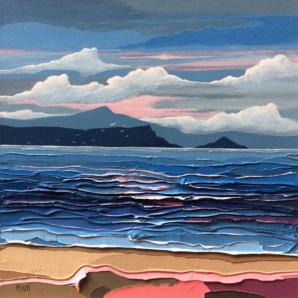 Seagulls Over The Firth Card