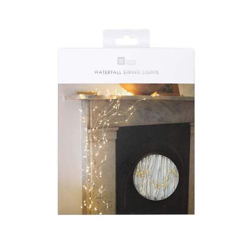 Multi-Strand Silver Wire Led Lights