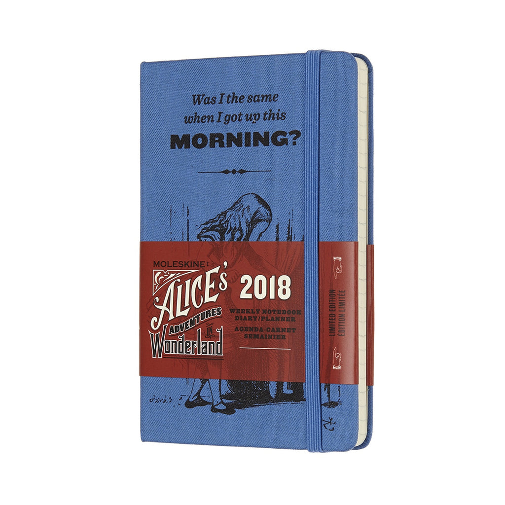 Moleskine 2018 Limited Edition Alice In Wonderland Weekly Pocket Diary