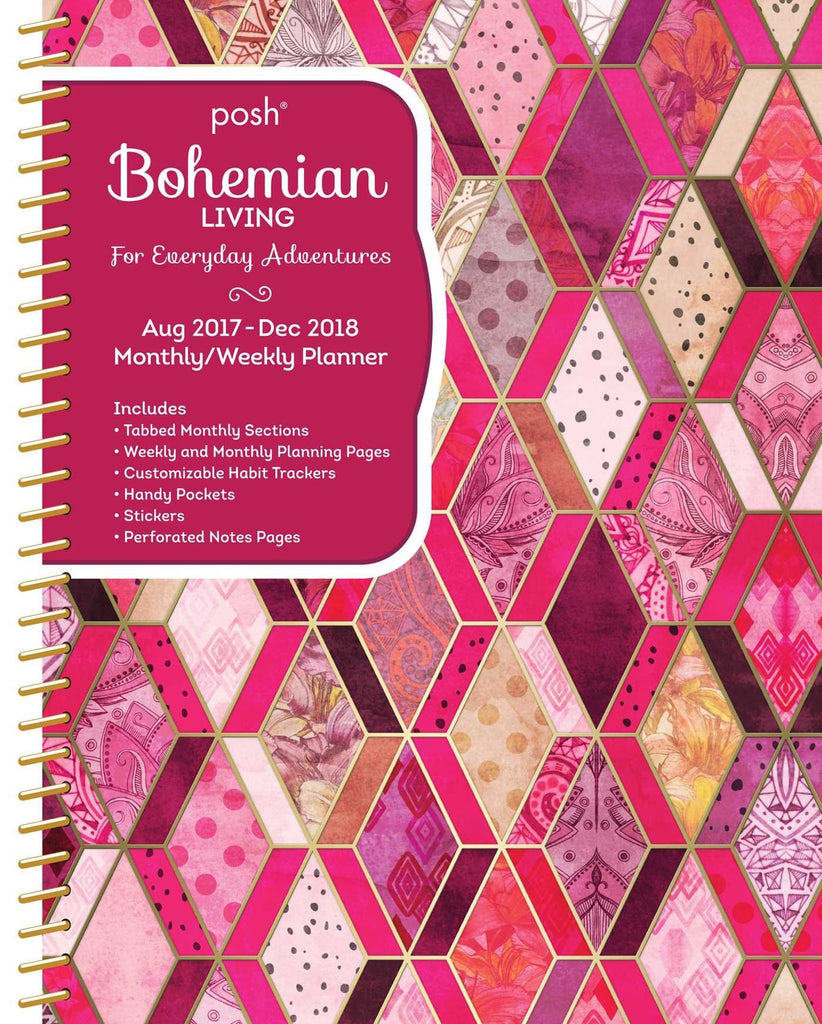 2017/2018 Posh Bohemian Living Diary