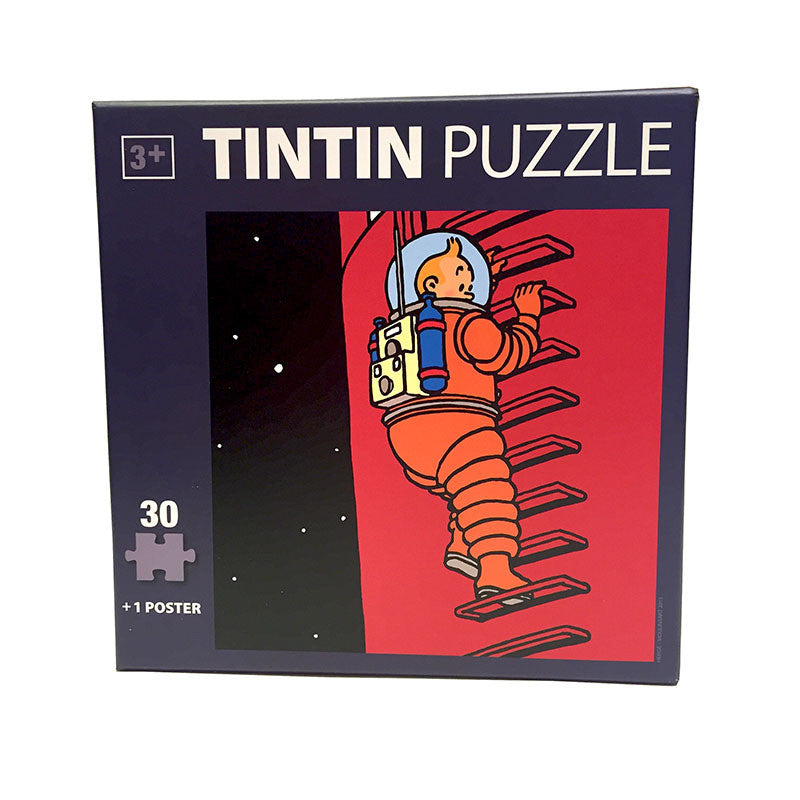 Tintin Jigsaw Moon Scale