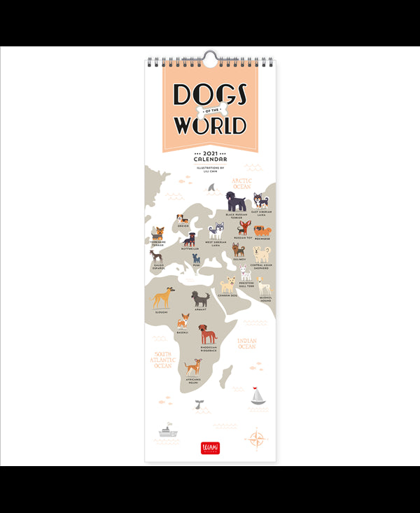 Dogs Of The World 2021 Calendar