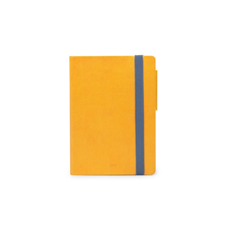 Small Daily Diary 2021 Yellow