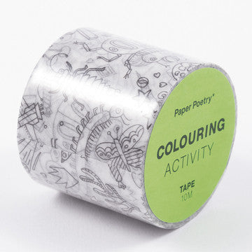 Washi Tape XL Insects Colouring Activity