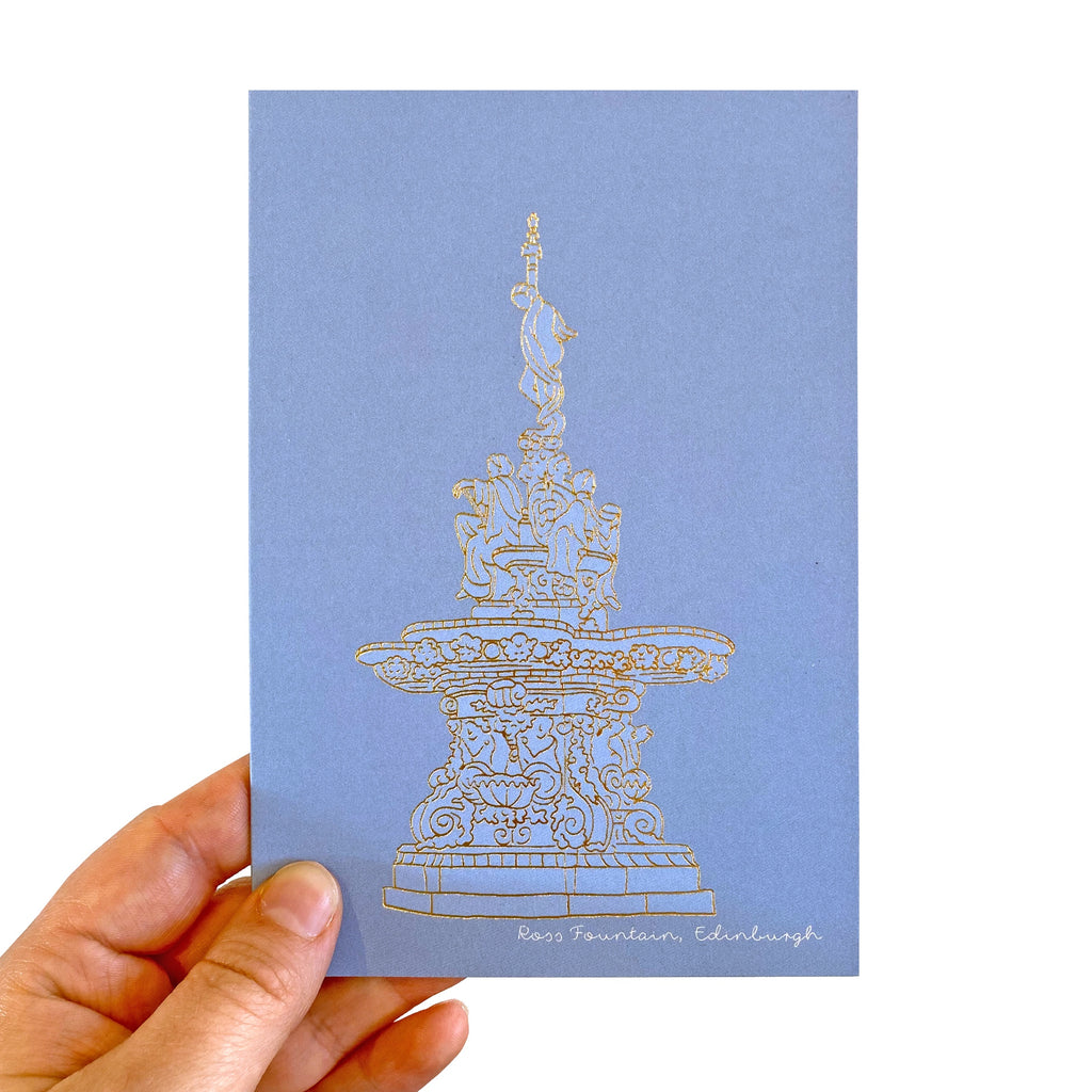 Ross Fountain Gold Foil Card