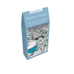 Snowy Night Box of 20 Cards