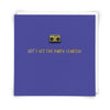 Get The Party Started Boombox Pin Badge Card