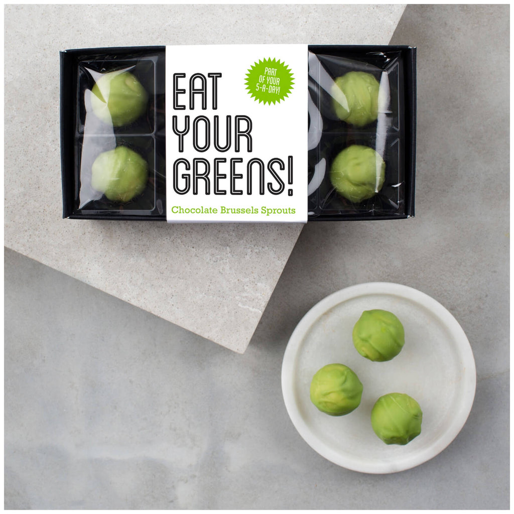 Eat Your Greens!  Milk Chocolate Sprouts