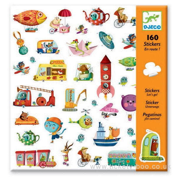 Let's Go! Stickers