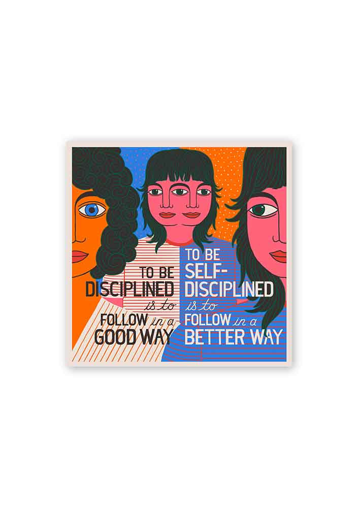 To Be Disciplined Card