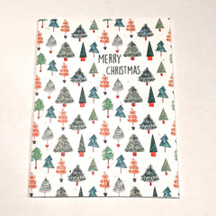 Merry Christmas Pattern Seed Card