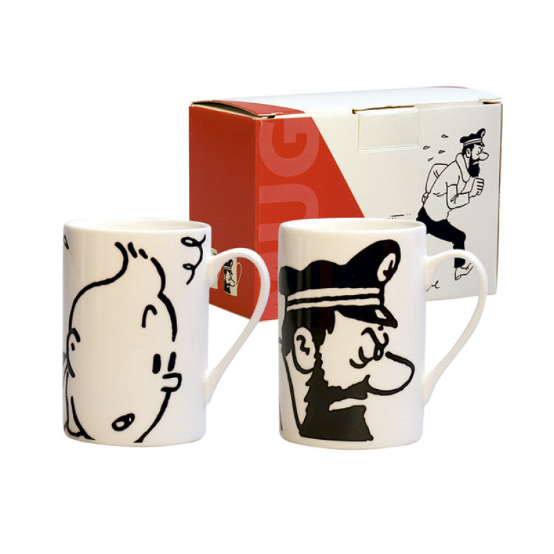 Duo Mug Set - Tintin & Haddock