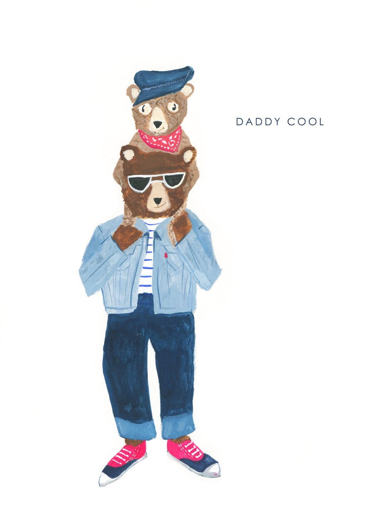 Daddy Cool Card