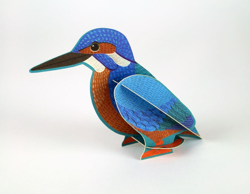 Kingfisher Pop Out Card