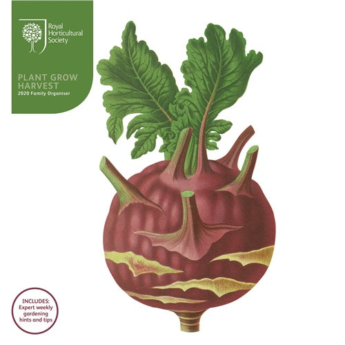 RHS Plant Grow Harvest Wall Planner 2020