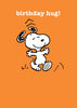 Birthday Hug from Snoopy Card