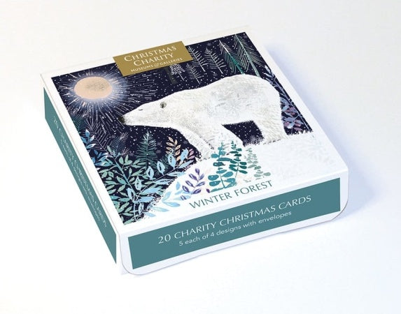 Winter Forest Charity Box of 20 Cards