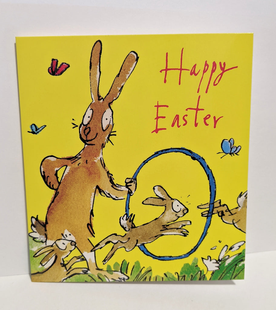 Happy Easter Rabbits Quentin Blake Pack of 5 Cards