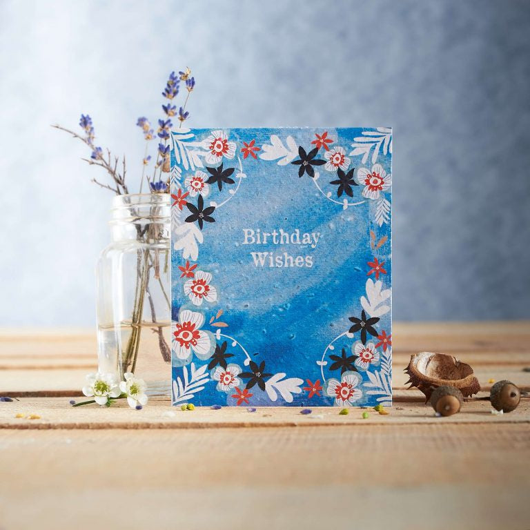 Birthday Wishes Seed Card
