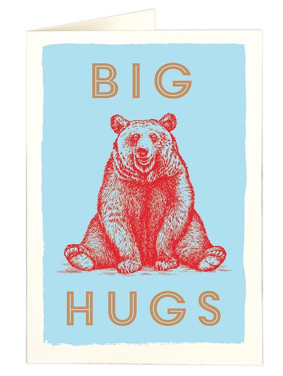 Big Hugs Bear Card