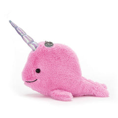 Jellycat Narwhal Fuchsia Coin Purse