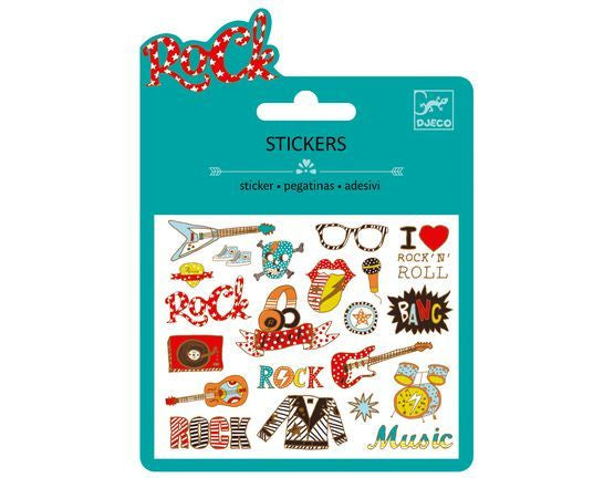 Pop and Rock Music Stickers
