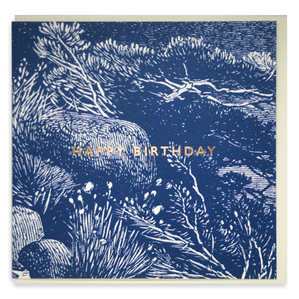 Happy Birthday Foiled Card