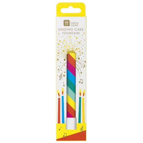 Singing Rainbow Ice Fountain