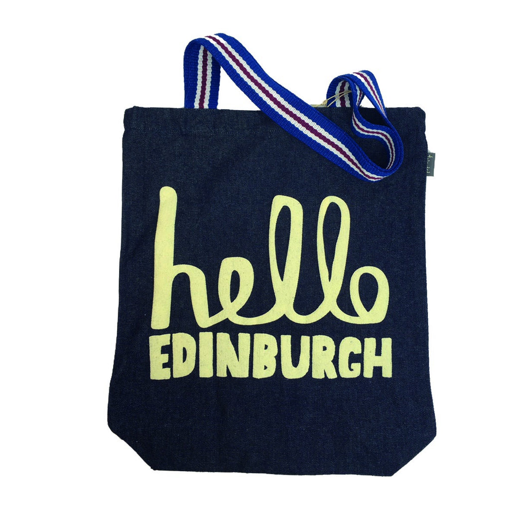 Hello Edinburgh Tote Bag